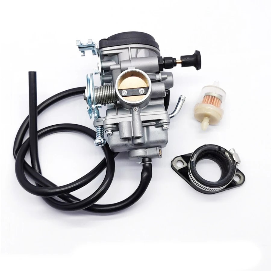 

Carburetor with Intake Manifold Boot and Oil filter For Suzuki DR200SE DR200S