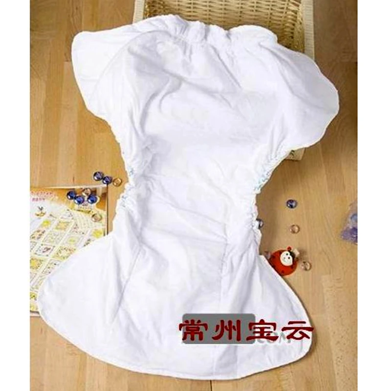 Cotton AIO Adult Diaper/ incontinence pants /Nighttime Cloth Diaper NICEDIAPER 2006-WHITE-90-130CM