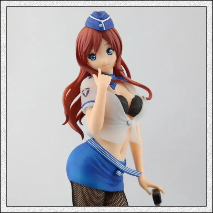 Yaya Anime bahamut ca Blue Flight Crew член/Стюардесса Yoko Red Garage Kit