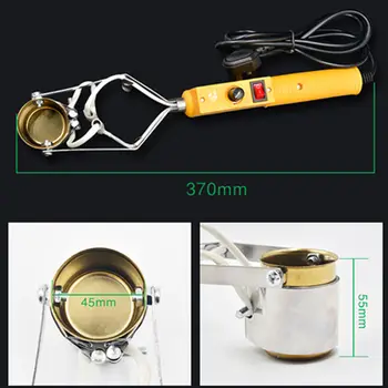 

Portable 150W/250W/300W Tin pot tin furnace Soldering Pot Tin Melting Furnace Adjustable Temperature Desoldering Bath Tool