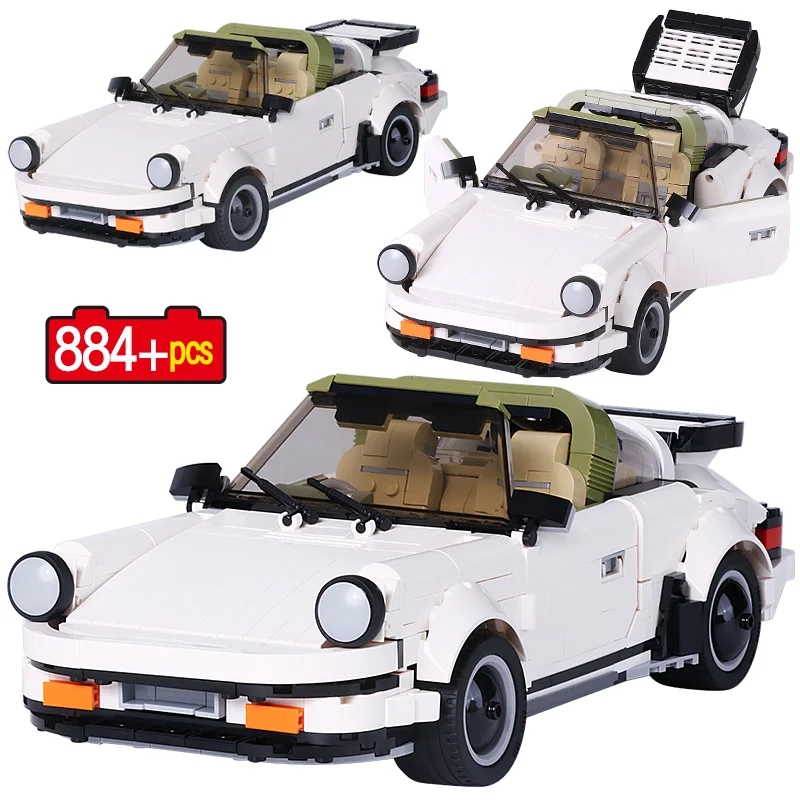 

Creative Sports Car MOC Model Building Blocks Legoingly Technic City Racing Car Bricks Sets Enlightenment Toys for Children Boys