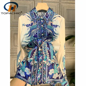 

12.16 Print 100% Silk Shirt Women Long sleeve New Fashion Temperament elegant Blouses