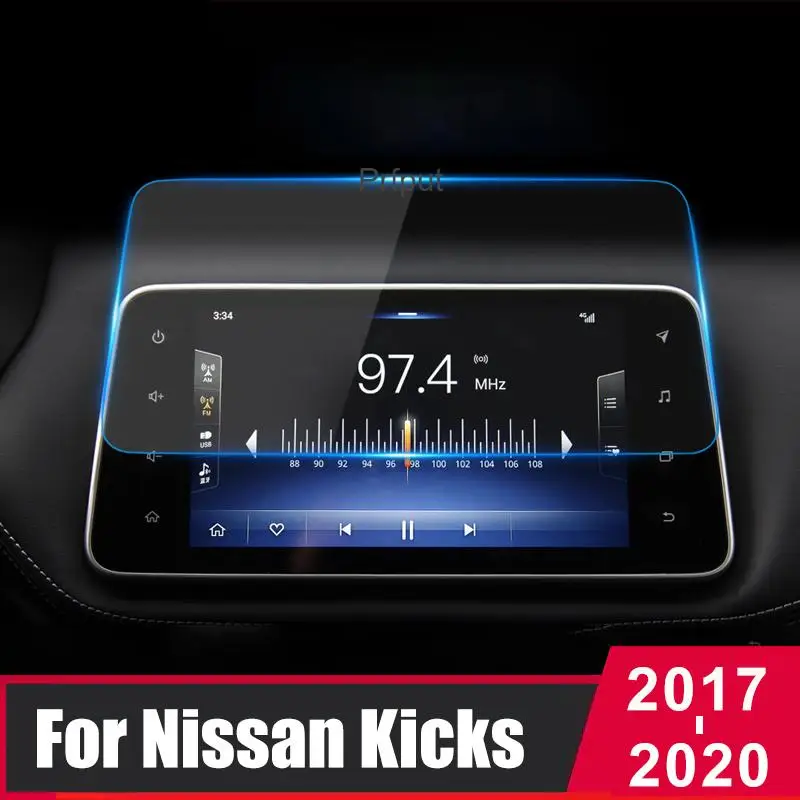 Закаленное стекло для Nissan Kicks 2017 2018 2019 2020 защита экрана навигации автомобиля
