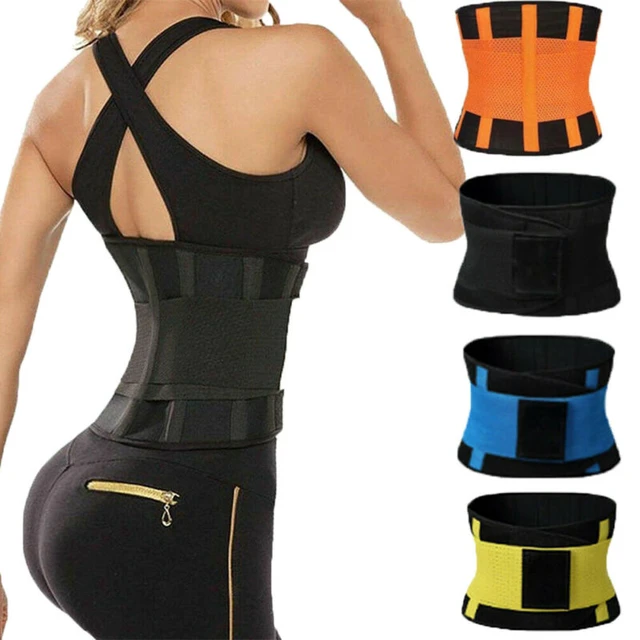 Women Men Unisex Adjustable Elstiac Waist Support Belt Neoprene