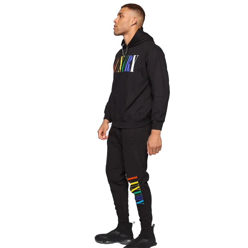 Men Tracksuit Hoodie Set 2 Pieces Men Joggers Suit Sets Spring Autumn Sport Suit Male Hoodies+ Pants Sportswear Men's Clothing