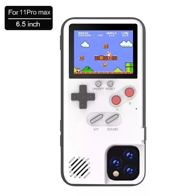 Retro Gaming Case for Iphone 11 Pro Xs 10 Max Xr 7 8 Plus Color Display Gameboy Phone Case for Huawei P20 P30 Obudowy Na Telefon