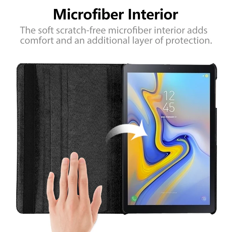 Чехол для samsung galaxy tab A 10,5 T590 T595 T597 планшетный чехол для galaxy tab SM-T590 SM-T595 360 градусов вращающийся чехол capa