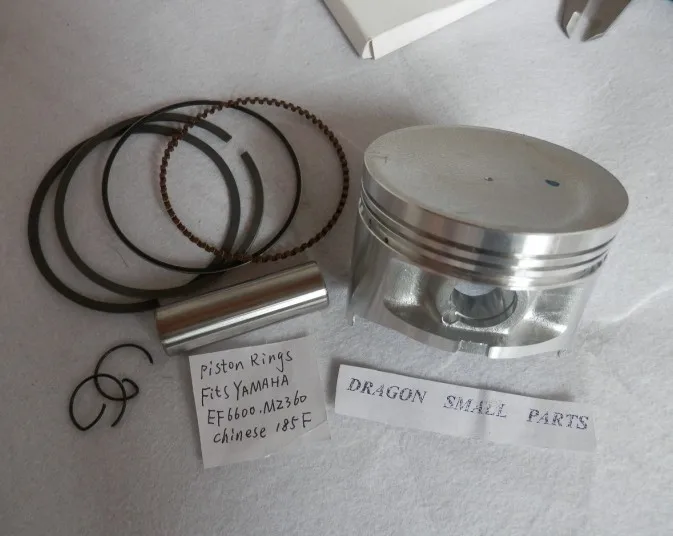 MZ360 PISTON KIT 85MM FOR YAMAHA EF6600 EF5500 5200 4400 5KW GENERATOR CYLINDER ASSEMBLY KOLBEN RING SET PIN CLIPS FREE SHIPPING