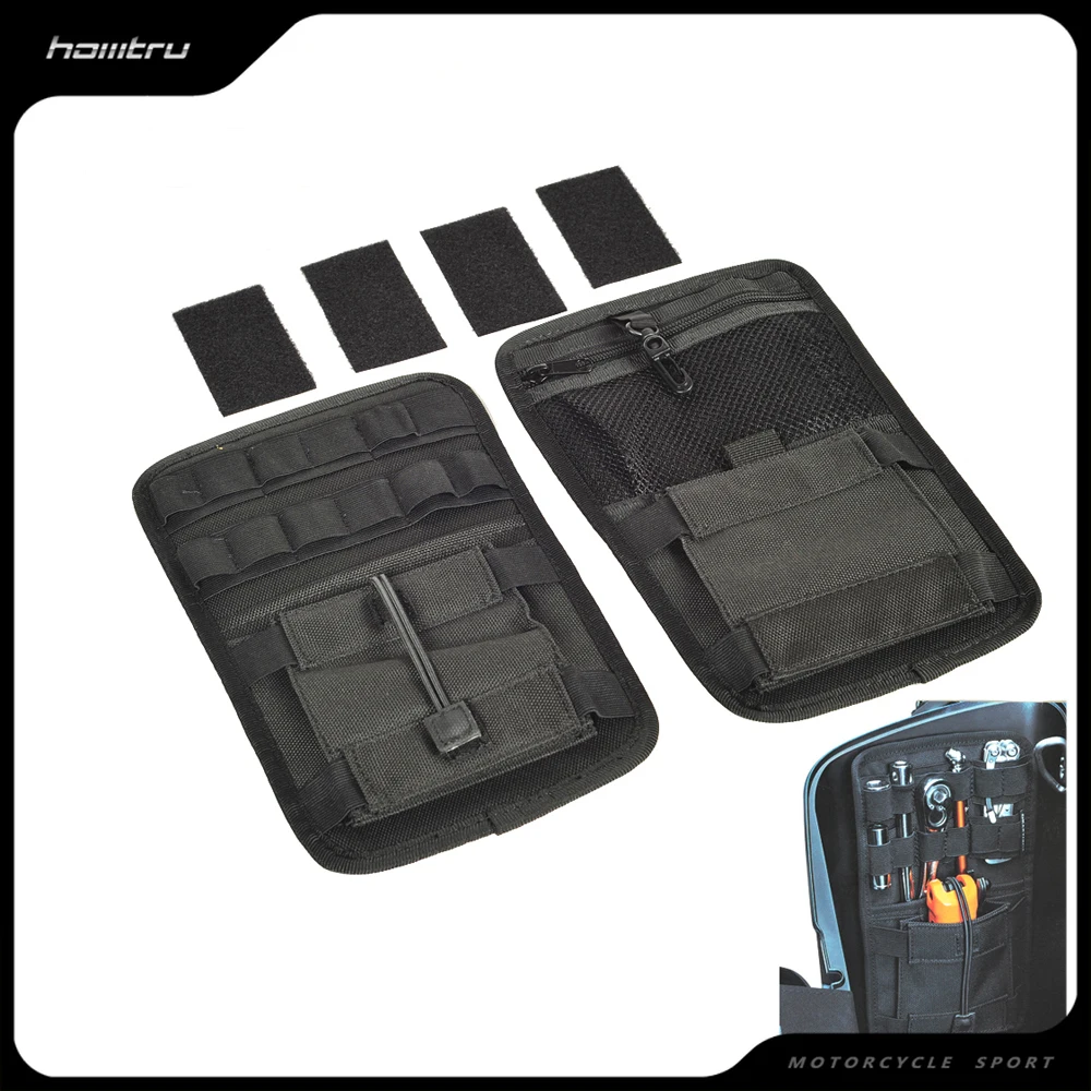 

Motorcycle Saddlebag Organizer Hard Bags Storage Case for Harley Softail Dyna Touring Road King Street Electra Glide Ultra