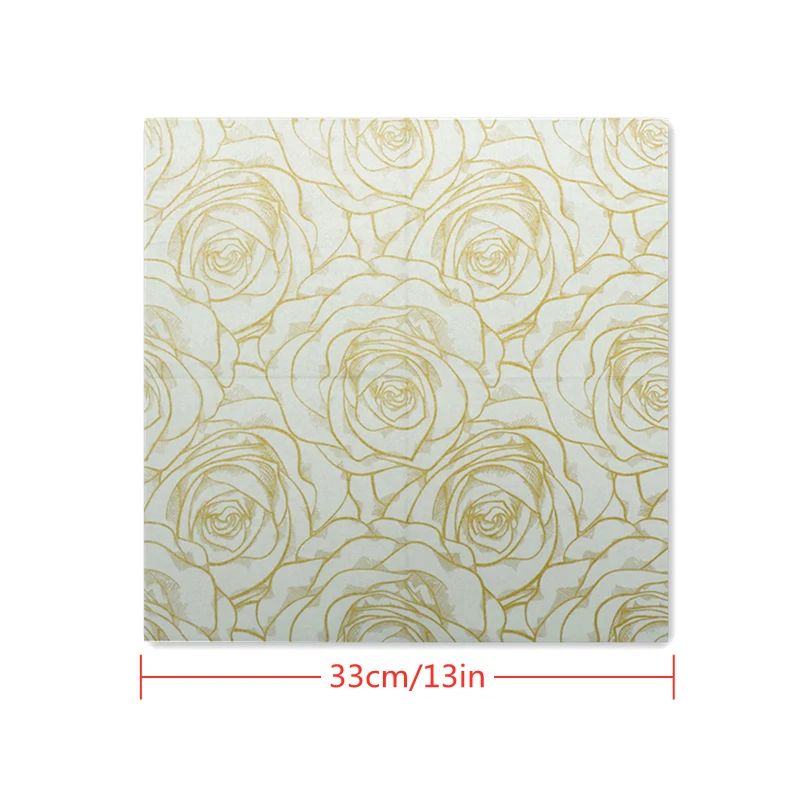 Paper Napkins 20Pcs/Bag Gold Rose Napkins Paper Pattern Decoupage Napkin Paper Tissue for Xmas Wedding Decor Party Table Supplies