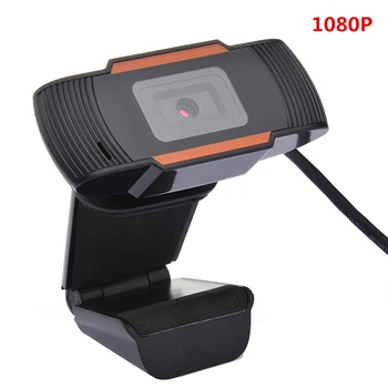 

Auto Focus Webcam USB 2.0 1080P Desktop Computer Laptop Clip-on Webcam for Video Meeting