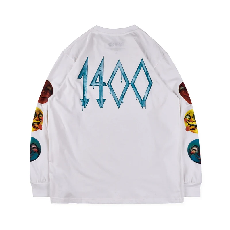 Trippie Redd 1400 Life's A Trip Limited Merch футболка с длинным рукавом для мужчин и женщин уличная свободная футболка пуловер черная футболка