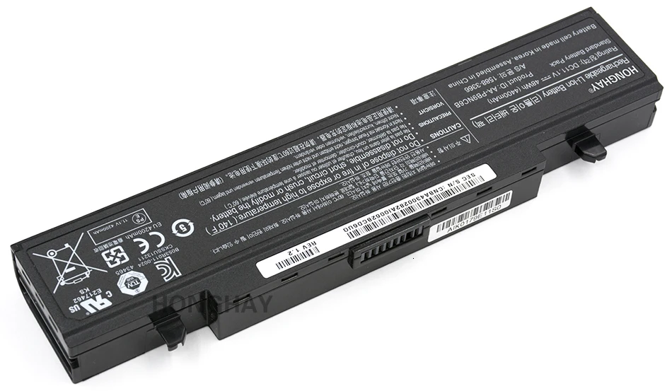 HONGHAY AA-PB9NC6B Аккумулятор для ноутбука Samsung PB9NS6B PB9NC6B R580 Q460 R468 R525 R429 300e4a RV511 R528 RV420 RV508 355v5c R428