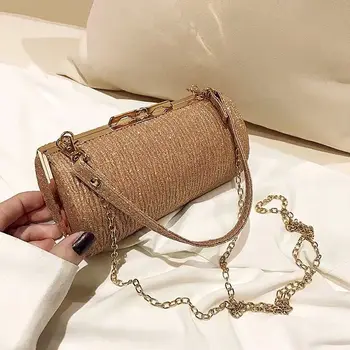 

Elegant Female Tote Banquet bag 2020 fashion new high quality PU leather Women's Designer Handbag Chain Shoulder Messenger Bag
