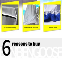 Для наружного кондиционера Водонепроницаемый Анти-пыль солнцезащитный крем кондиционер коврики для стола или пола PI669