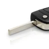 KEYYOU Flip funda plegable para llave de coche para Chevrolet Cruze 2012 Malibu Aveo funda de llave de Control remoto sin llave Fob HU100 hoja ► Foto 3/6