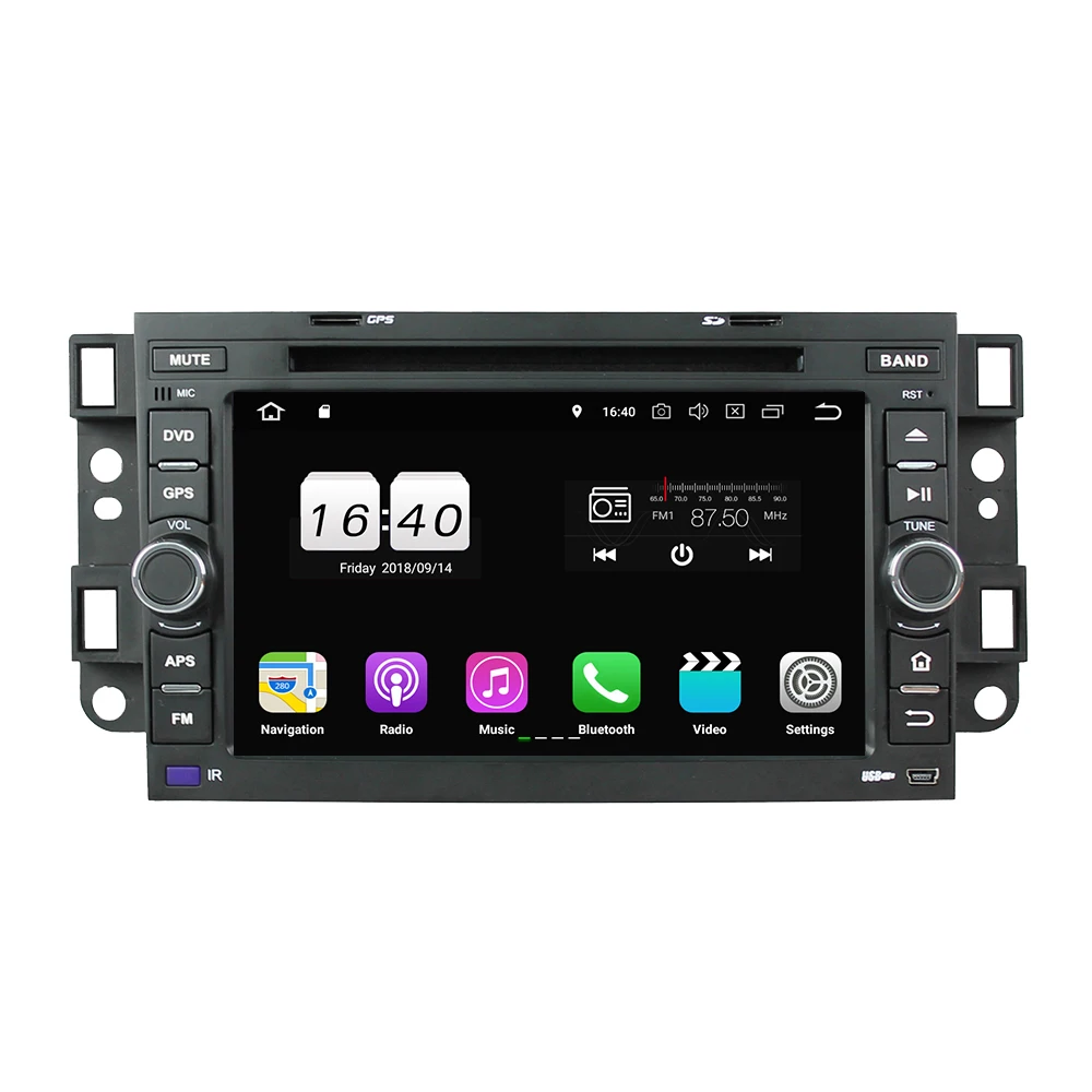 TDA7851 Android 8 1 для Chevrolet Epica Aveo Captiva 2006 2012 2 Гб ОЗУ автомобильный DVD плеер Wifi 4G