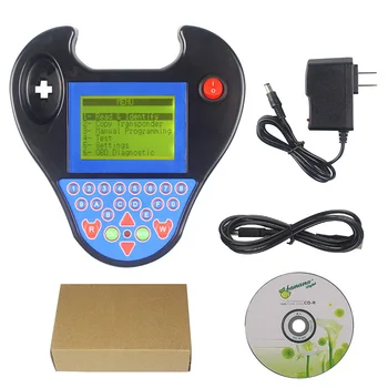 

Mini Zed Bull Auto Key Programmer No Tokens Support 8C and 8E chips Red Black Color Programming Transponders