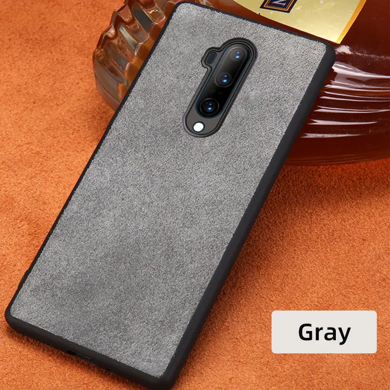 H169 Чехол для телефона из натуральной коровьей замши для Oneplus 7T 7 Pro 6 6T 7 TPRO, чехол One Plus 7T Pro 5 5T 7 7Pro 360, полный защитный чехол - Цвет: H169