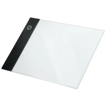 

LED A5 Painting Tracing Board Copy Pad Panel Third Gear Dimming Art Stencil