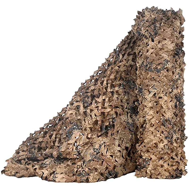 Camouflage Net 1.5M*2-10M Wide Camouflage Netting Bulk Roll Decoration Sun Shade Party Camping Desert Jungle camouflage netting sunshade net