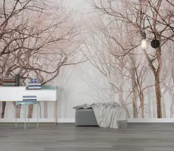 

Custom 3D wallpaper papel de parede forest wallpapers for living room bedroom 3d wallpaper walls Background wall wallpaper mural