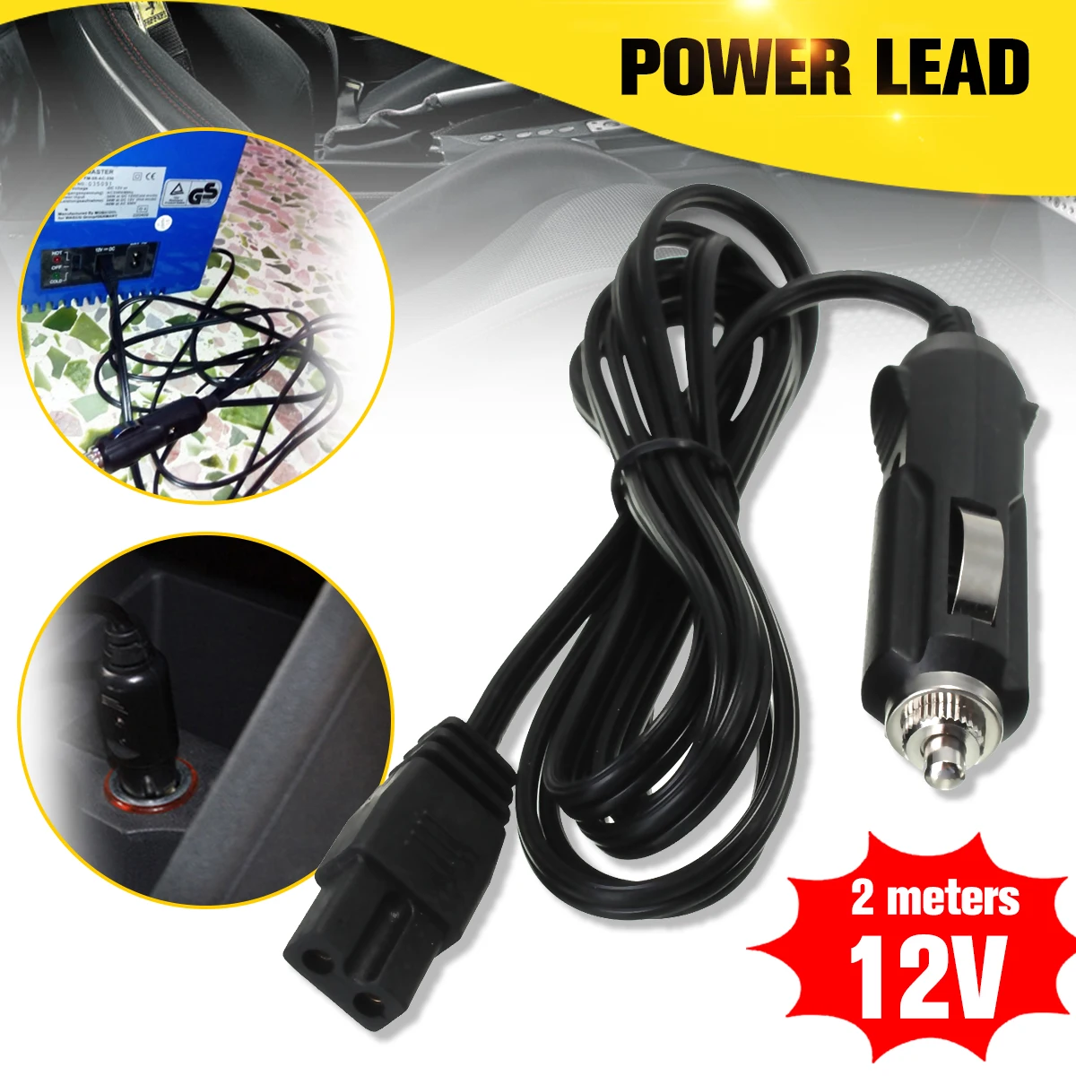 5 M longueur Pare-chocs Cooler Box remplacement câble 12 V
