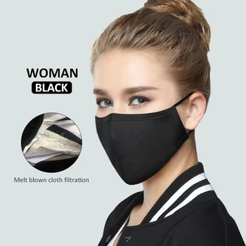 

2pcs/lot PM2.5 Face Mask Mouth & Nose Protection Reusable Dust Masks Cycling Face Mask Anti-Droplets Anti-Dust Mask For Face