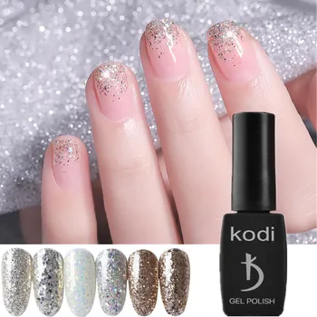 

KODI GELNail professional Nail Color Nail Polish 12ml Nail Varnish varnish Shimmer Sequins Glitter Nail Art Polish