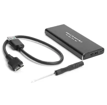 

USB 3.0 M2 SSD Case USB3.0 to M.2 NGFF External Solid State Drive Enclosure SSD Box Support 2230 2242 2260 2280 Hard Disk