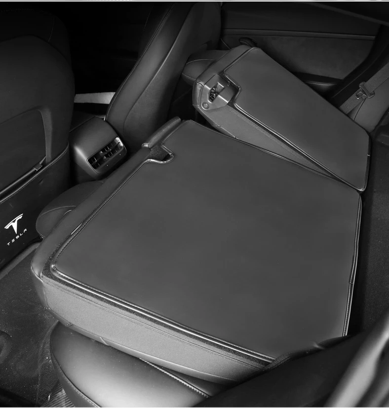 Car Seat Back Pad Anti Kick Protector For Tesla Model Y Car parts