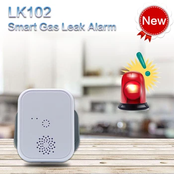 

AUTO LK102 NB-IOT Smart Gas Leak Alarm Support Real-time Gas Leak Monitoring With Local Alarm Sound Alarm Report statistics