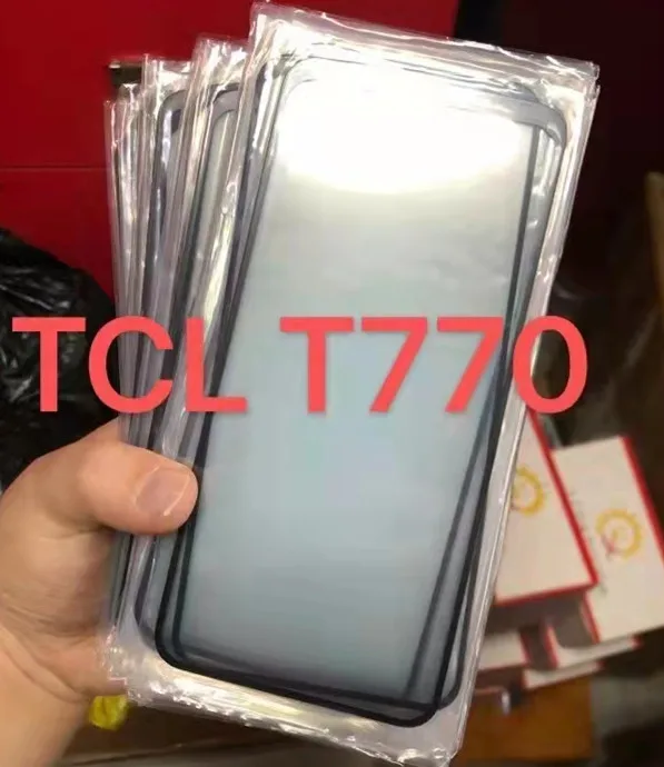 Сенсорный экран для TCL 10L / 10 Lite T770H T770B T770 ЖК-дисплей переднее стекло внешняя панель