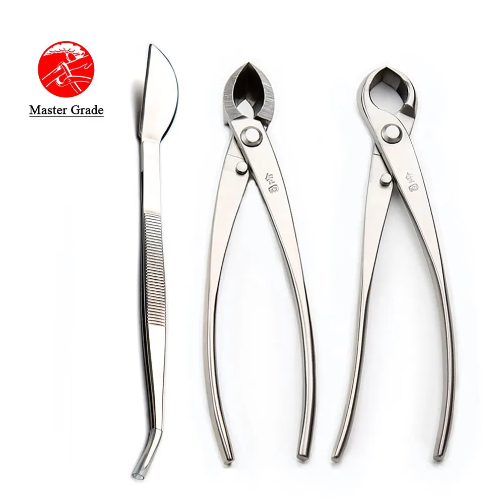 US $83.00 3 Pcs Bonsai Tool Set Jttk06 Knob Cutter Branch Cutter Bonsai Tweezers Master Grade Bonsai Tools Excellent Quailty