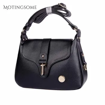 

Stylish Genuine Leather Shoulder Bag Women Real Natural Leather High Quality Bag Cowhide Leather Shoulder Large Shopper Bag 2020