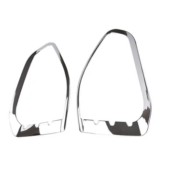 

waterproof high quality Chrome Front Fog Light Lamp Cover Trim Molding For Ford Escape Kuga 2013-2016 for car accessories