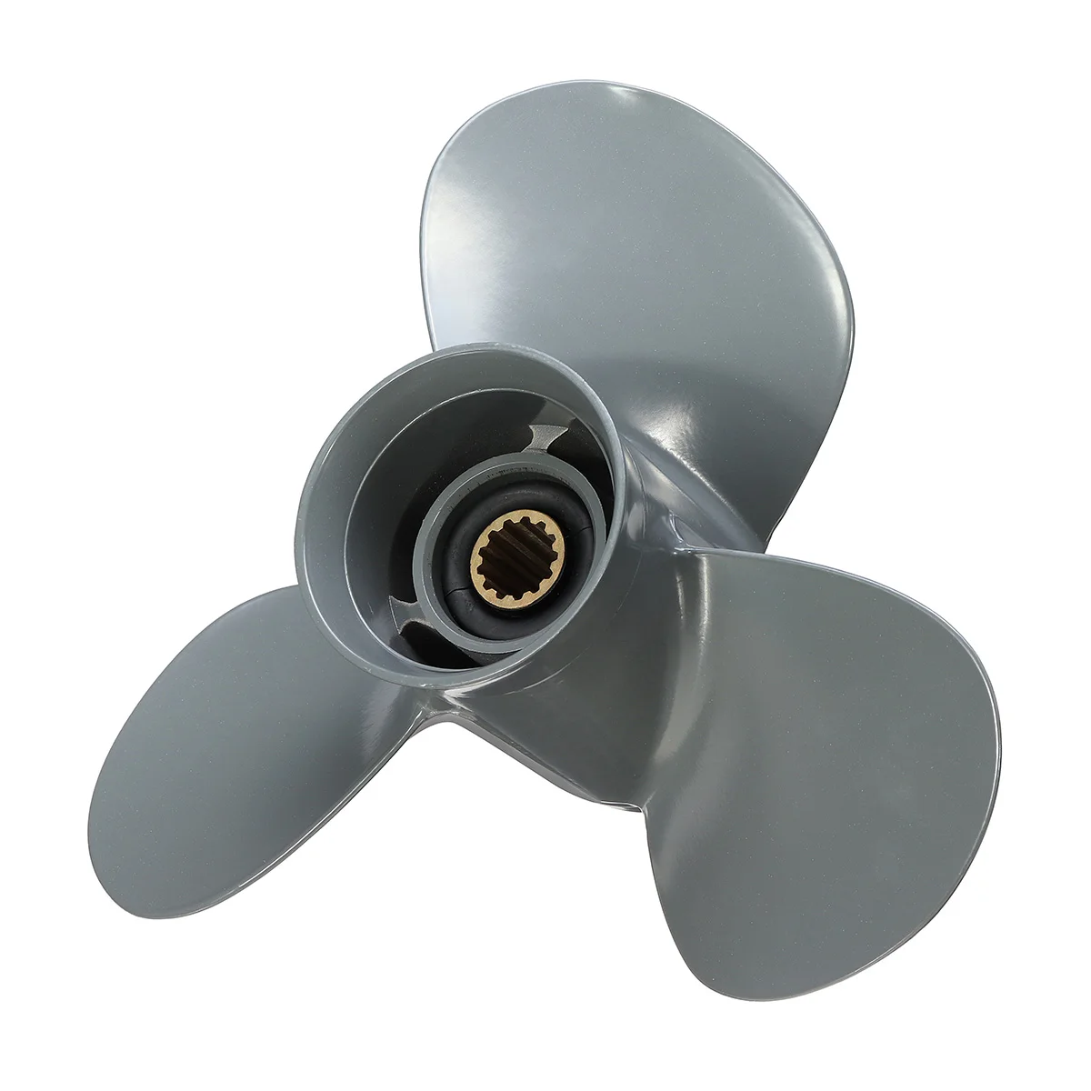 

For Honda Engine 35-60HP 11 1/8 x 13 Outboard Propeller 58130-ZV5-012AH Marine Propeller Aluminum Alloy 13 Spline Tooth Gray
