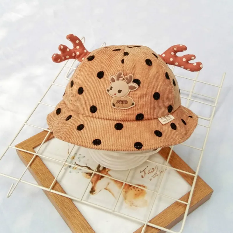Cartoon Deer Hat For Kid Winter Baby Toddler Girl Boy Warm Cute Beanie Beanie Hat Cap Accessories