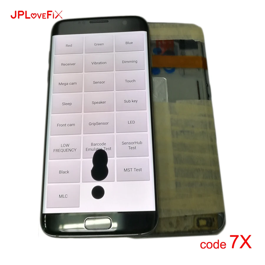 

JPFix For Samsung S7edge Screen G935A Defect LCD Display G935X Glass Panel G935C Complete Assembly Replacement With Frame Only