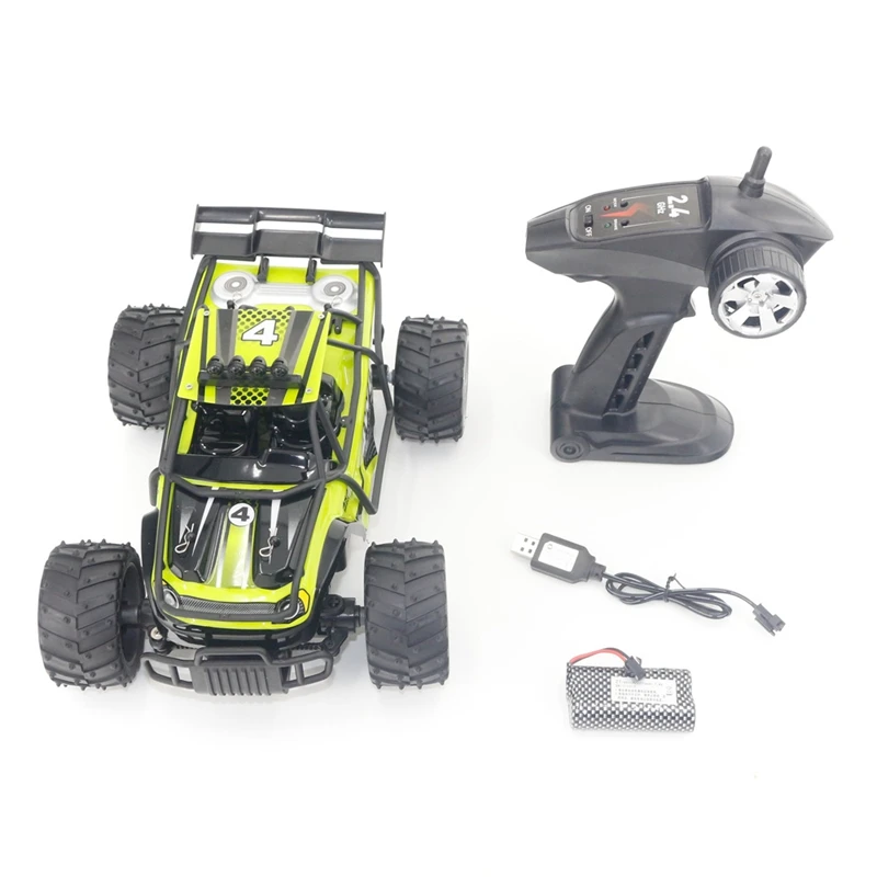 1:16 2,4 Ghz 4Wd большое колесо беспроводной четыре колеса внедорожный высокоскоростной автомобиль с дистанционным управлением