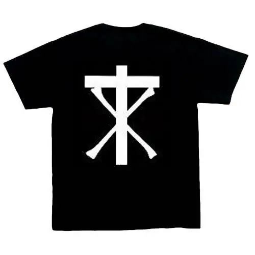 Классическая музыкальная футболка с логотипом Christian Death черный 100% хлопок S-M-L-XL |