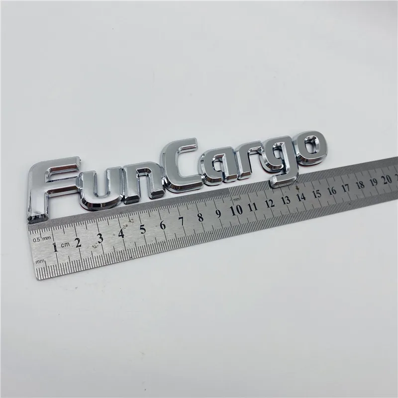 

For Toyota Yaris Accessory Funcargo Emblem Rear Trunk Badge Logo Letters Nameplate Auto Stickers