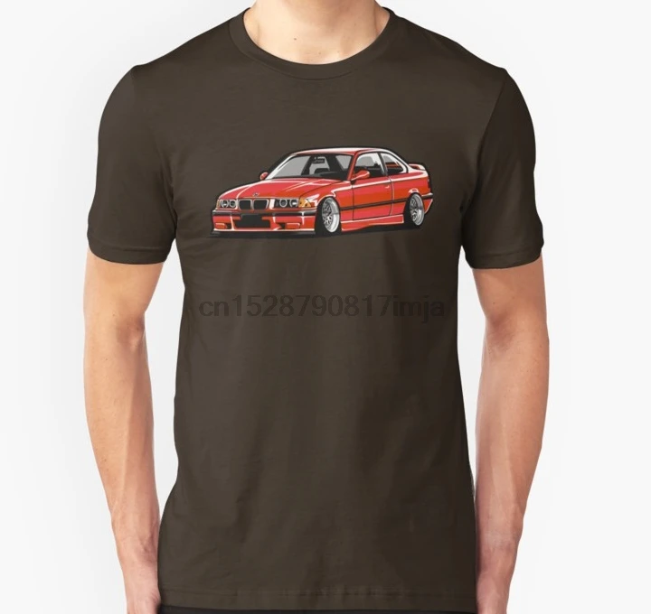 Men tshirt Stanced out E36 Red Unisex T Shirt women T-Shirt tees top | Мужская одежда