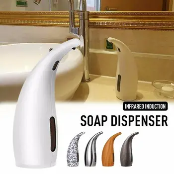 

Soap Dispenser Pump Automatic Liquid Soap Dispenser Infrared Smart Sensor Touchless Foam Shampoo Dispensers For Kitchen Bathroom