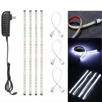 

UK Plug Cabinet Kitchen LED Strip Light Bar NEW 2017 SMD_5050