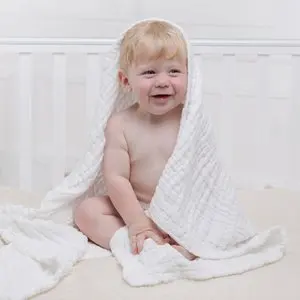 Хлопковое муслиновое одеяло детское банное Пеленальное Одеяло Манта Bebe Recien Nacido с