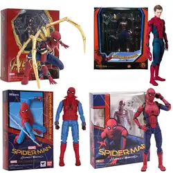 15 см Мстители супер герой Человек-паук ПВХ фигурка игрушки Человек-паук для выпускного Коллекционная игрушечная фигурка Коллекционные