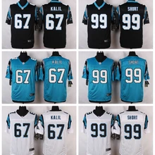 Стилизованная, высокое качество, Carolina#67 Ryan Kalil#99 Kawann короткая Элитная Джерси