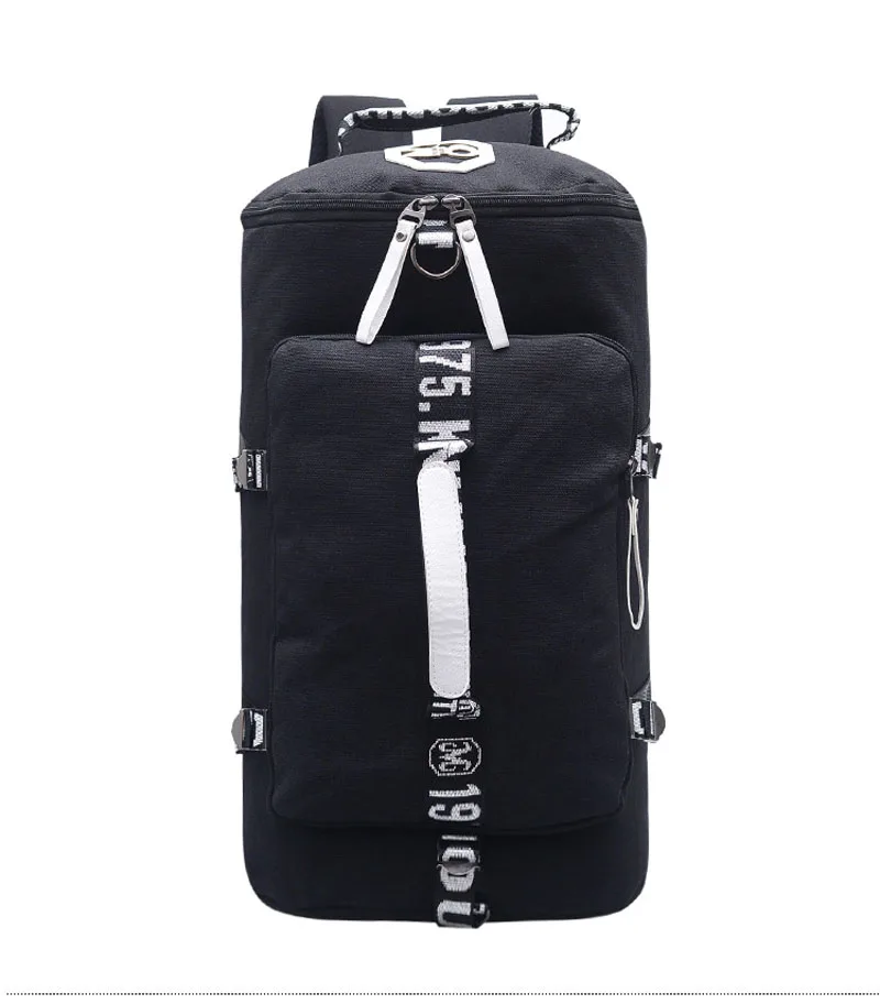 Waterproof black TRIPNUO, многофункциональная, вместительная, для мужчин/женщин, дорожная сумка, водонепроницаемая, сумка для путешествий, костюм для хранения, ручная сумка для багажа - Цвет: Waterproof black