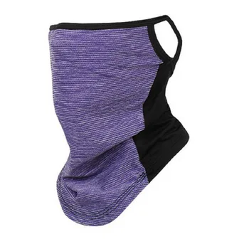 

Half Face Cycling Mask Ice Silk Scarf Neck Balaclava Sport Breathable Headwear Anti-dust Headband Mouth shield